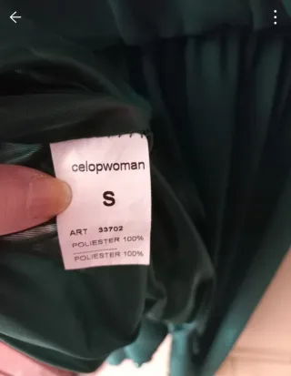 Vestido largo ceremonia verde, estilo diosa griego