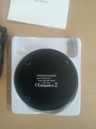 Cargador Inalámbrico Fast Charge Redondo