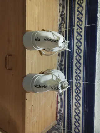 Botas Victoria Blancas Talla 37 Mujer