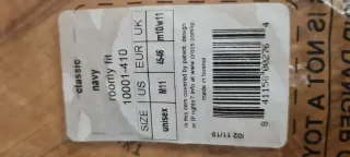 Zuecos Crocs Navy  hombre Talla 45-46