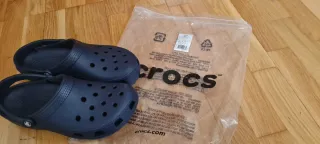 Zuecos Crocs Navy  hombre Talla 45-46