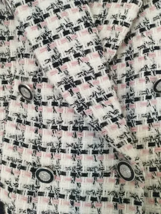 Blazer Zara Tipo Chanel Multicolor