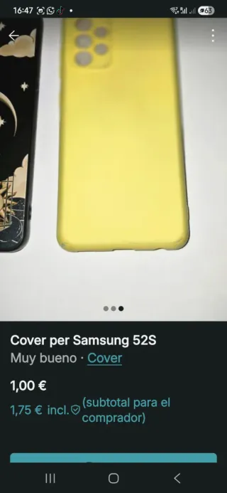 Funda Samsung A52s Gato Luna