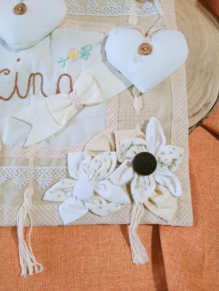 Copriforno realizzato a mano