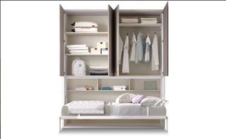 CAMA ABATIBLE CON ARMARIO SUPERIOR BSC4.