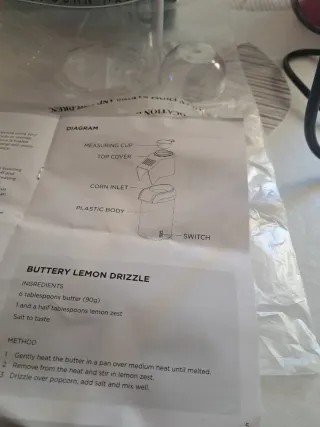 Máquina Palomitas Roja