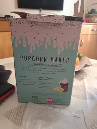 Máquina Palomitas Roja