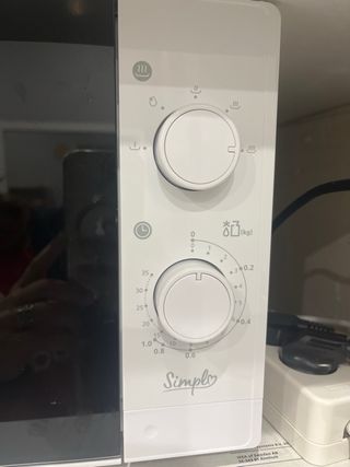 Microondas Simply Blanco