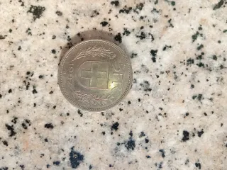 Moneda 5 Francos Suizos 1997