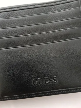 Cartera Guess Hombre Negra