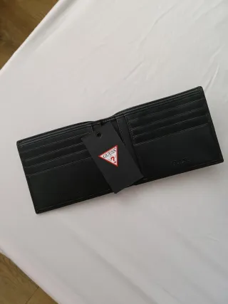 Cartera Guess Hombre Negra