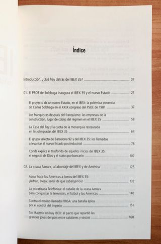 Ibex 35 una historia herética del poder en España