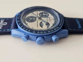 Omega x Swatch Moonwatch Azul