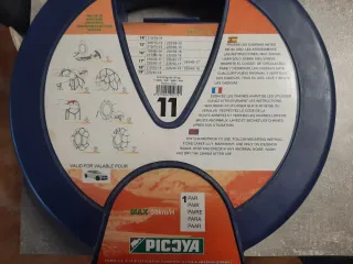 Cadenas de nieve IDEAL 9mm ABS