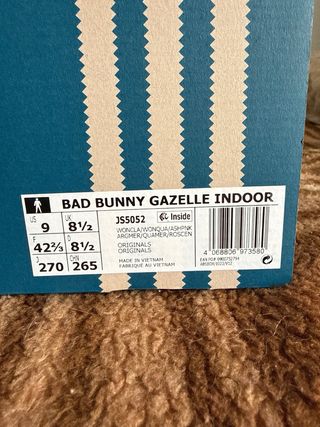 Adidas Gazelle Bad Bunny Cabo Rojo