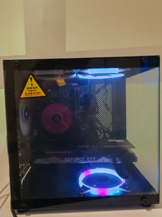 PC Gamer de pecera 1080 Ti