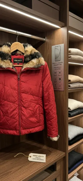 Giubbotto Miss Sixty Rosso con Ecopellic