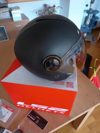 Casco Moto LS2 Modelo 620-1 Negro Mate Talla L