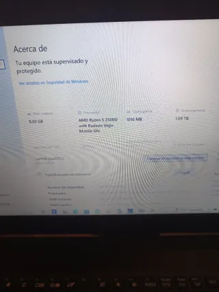 Ordenador portátil Acer Aspire negro