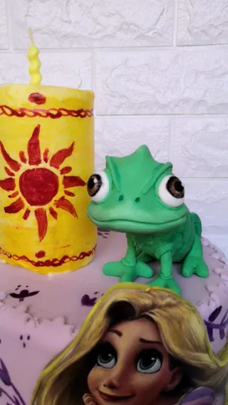 Tarta personalizada Enredados