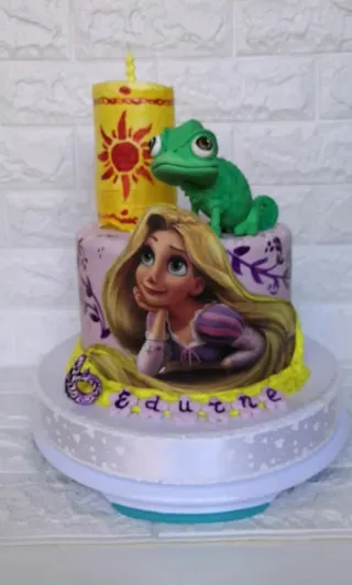 Tarta personalizada Enredados