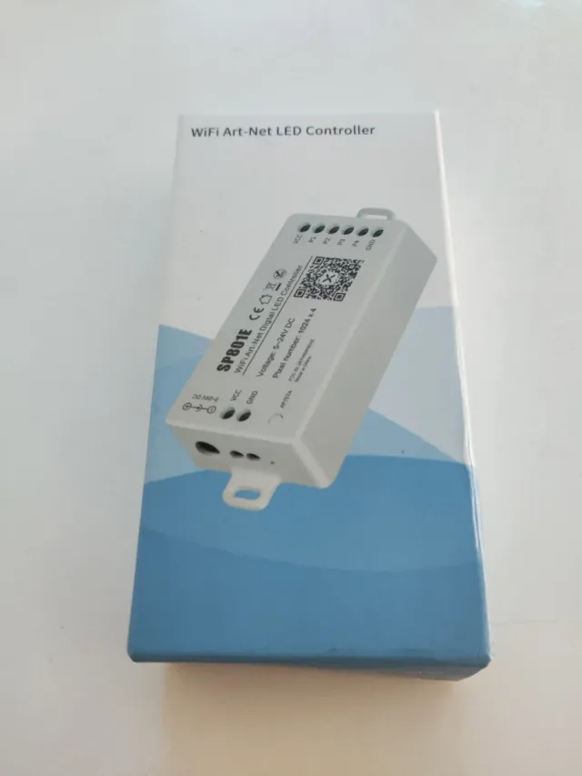 Controlador para Pixel LED SP801E (Wifi - Art-Net)