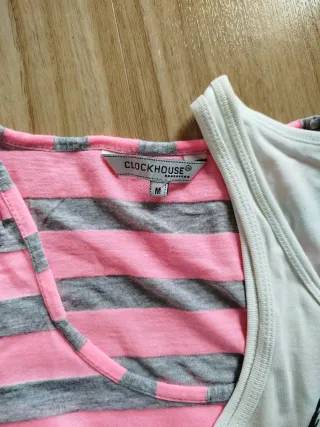 Conjunto 3 Camisetas sin Mangas Mujer Vintage