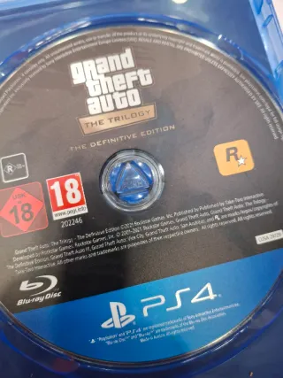 Grand Theft Auto: The Trilogy PS4