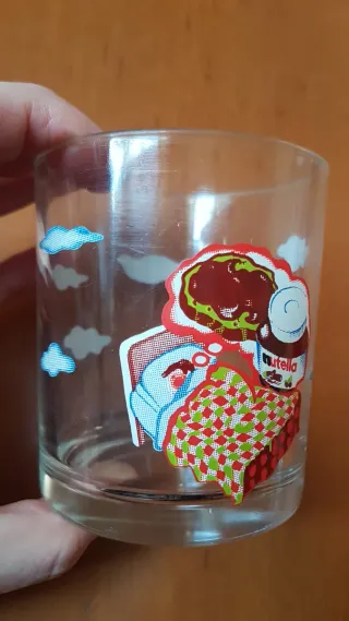 Bicchiere Nutella Vintage da Collezione
