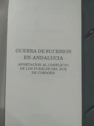 Guerra de sucesión en Andalucia