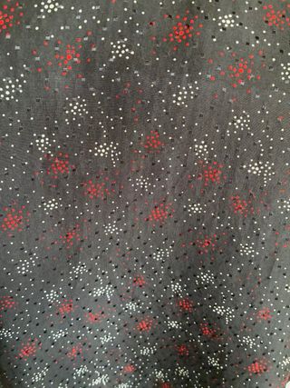 Vestido Comptoir des Cotonniers negro y rojo