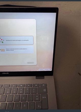 Portátil Asus Chromebook Flip CX5 Gris/Plata