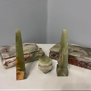 Conjunto Decorativo Ónix Verde