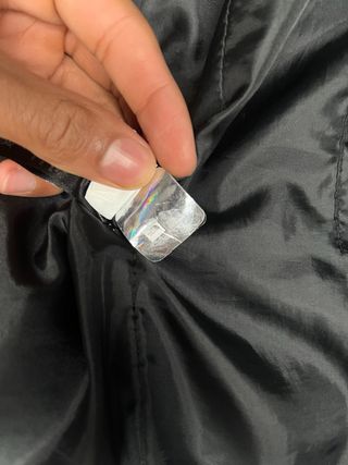 The North Face 700 Puffer Vest – Black/White – Emb