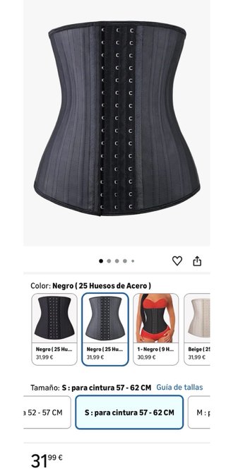 Faja reductora negra