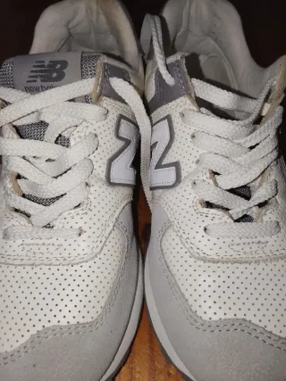 Zapatillas New Balance N Gris Blanco 574