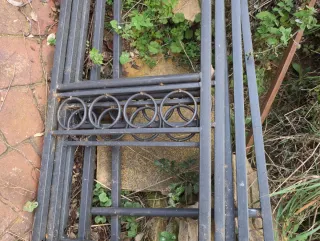 Estructura Pérgola Metálica Gris