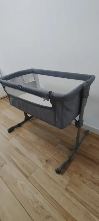 Minicuna Chicco gris