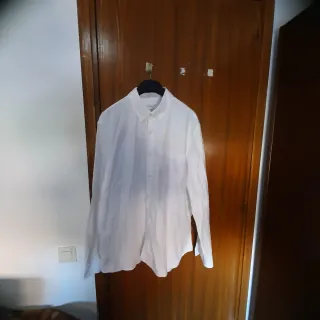 Camisa Cortefiel Blanca Talla XXL