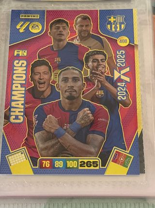 Carta Champions FC Barcelona Adrenalyn XL 24-25