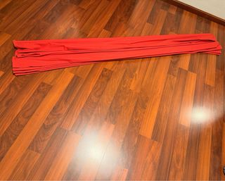 Estor enrollable rojo 210x202cm