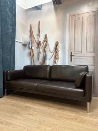Sofá 3 plazas Piel sintética