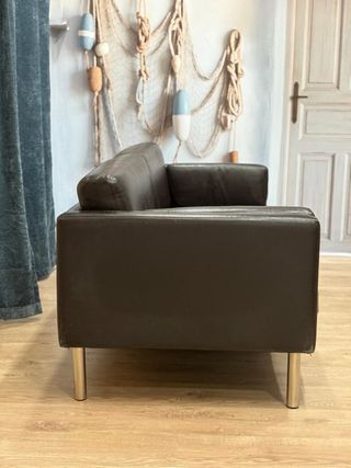 Sofá 3 plazas Piel sintética