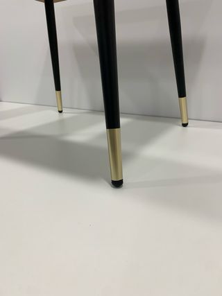 Mesa Centro Roble y Negro Satinado