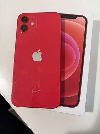 iPhone 12 64GB Rosso 79% batteria