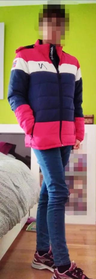 Abrigo acolchado infantil