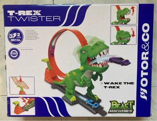Juguete Pista de Carreras T-Rex Twister Motor&Co