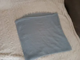 Pashmina misto cachemire grigia