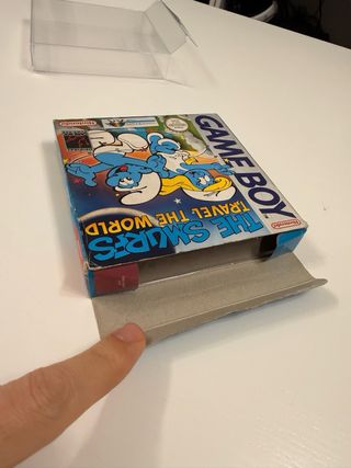 The Smurfs Travel the World Game Boy Los Pitufos