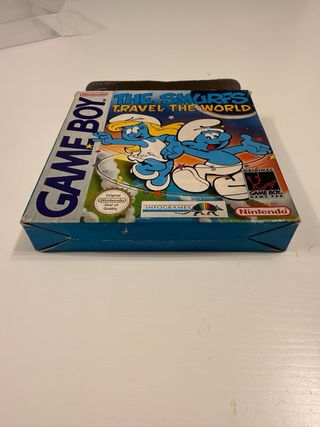 The Smurfs Travel the World Game Boy Los Pitufos
